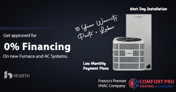 Comfort Pro HVAC Financing Options